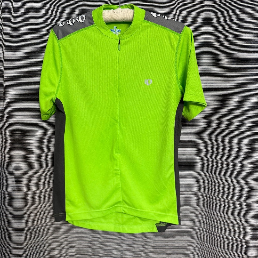IP Pearl iZumi Slect Series Men’s Cycling Top Green/Grey Size Medium